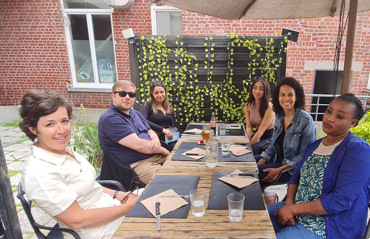 Equipe Roubaix equipe Roubaix Maison des Marraines juin 2021